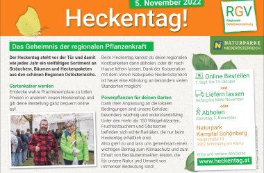 Heckentag 2022 Kamptal
