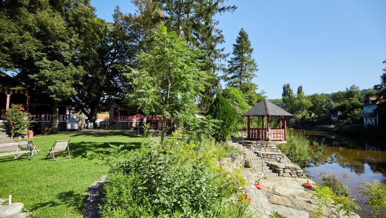 Strandbad Plank am Kamp, © Rupert Pessl